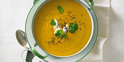 Essen-gehen - rollstuhlgerecht - Salzburg-Stadt Liefering - Hausgemachte Linsensuppe - Levantine taste