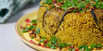 Essen-gehen - rollstuhlgerecht - Salzburg-Stadt Liefering - Makloubah - Levantine taste