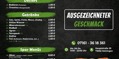Essen-gehen - Göppingen - Da&Da Heiningen