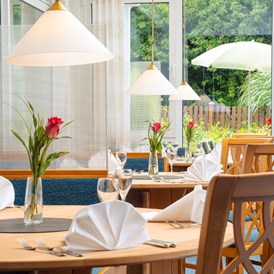 Restaurant: Restaurant "Libelle" - Restaurants "Libelle" & "blaue Ente" im Waldhotel Schäferberg
