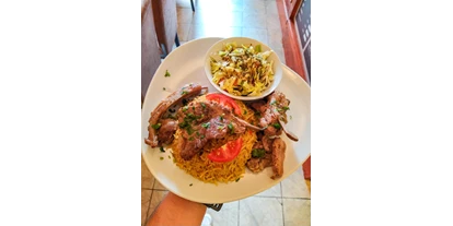 Essen-gehen - Ambiente: klassisch - Biriyani-Reis mit Lammfleisch  - Eleven Eleven Restaurant & Tagesbar - Salzburg