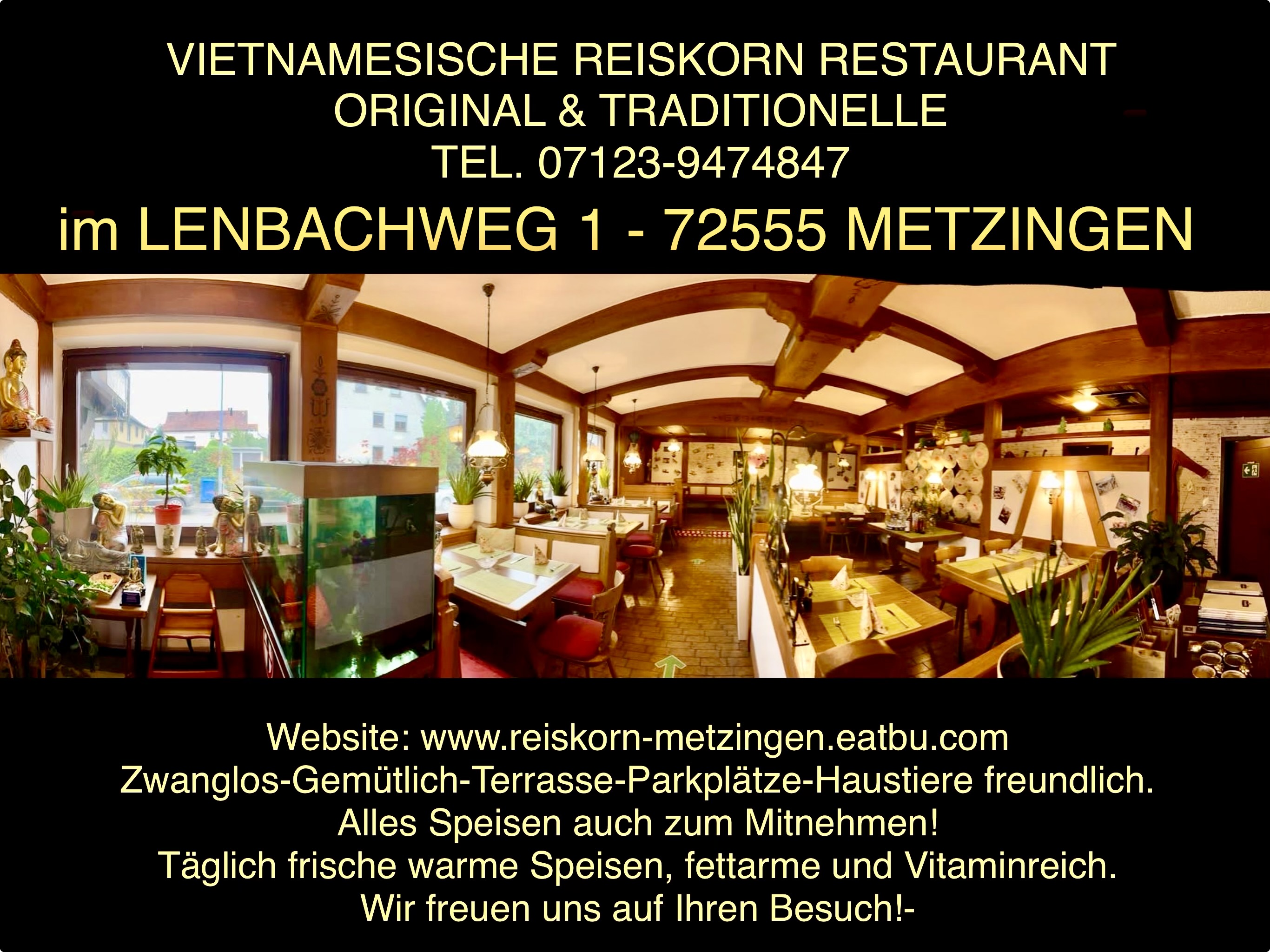 Restaurant: Vietnamesische Restaurant REISKORN Metzingen