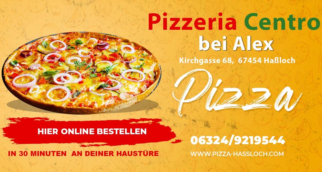 Restaurant: Pizzeria Centro bei Alex in Hassloch - Pizza Hassloch Pizzeria Centro bei Alex