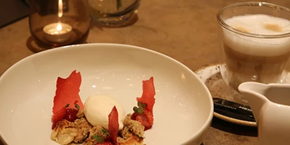 Essen-gehen - Ambiente: klassisch - Dessert - Dominostein dekonstruiert - Restaurant Maracana