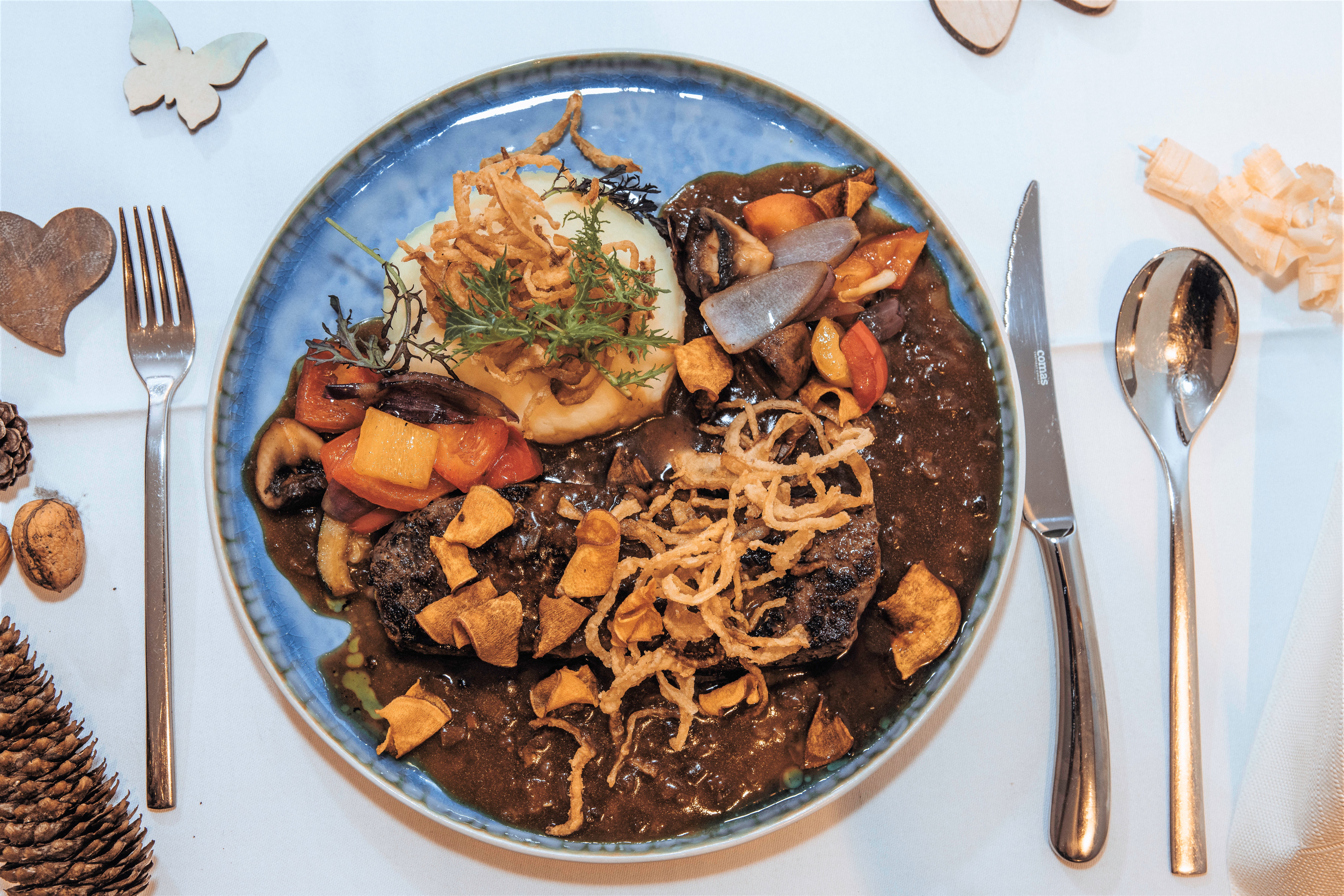 Restaurant: nawu_Restaurant_Zwiebelrostbraten - nawu Restaurant