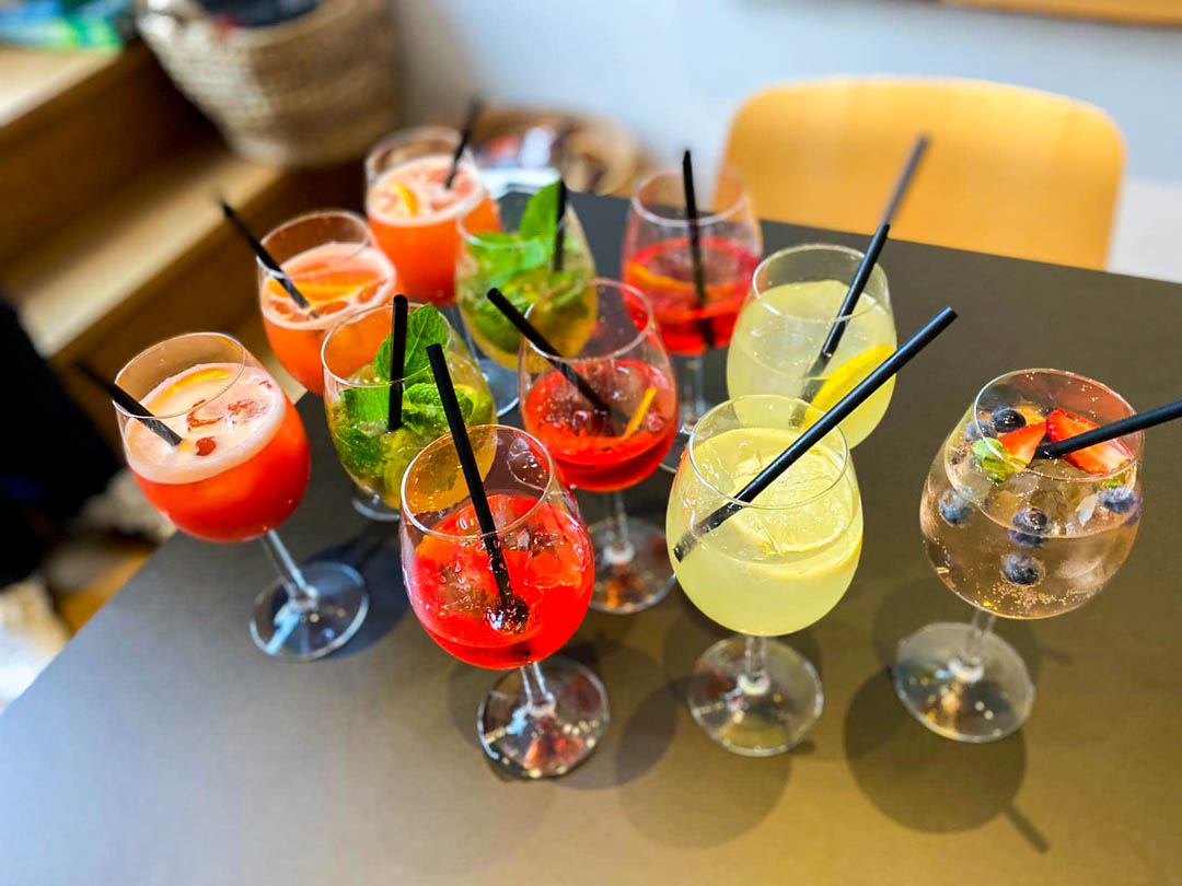 Restaurant: Leckere Longdrinks gibt es bei uns auch. - pure CUISINE by GAVESI