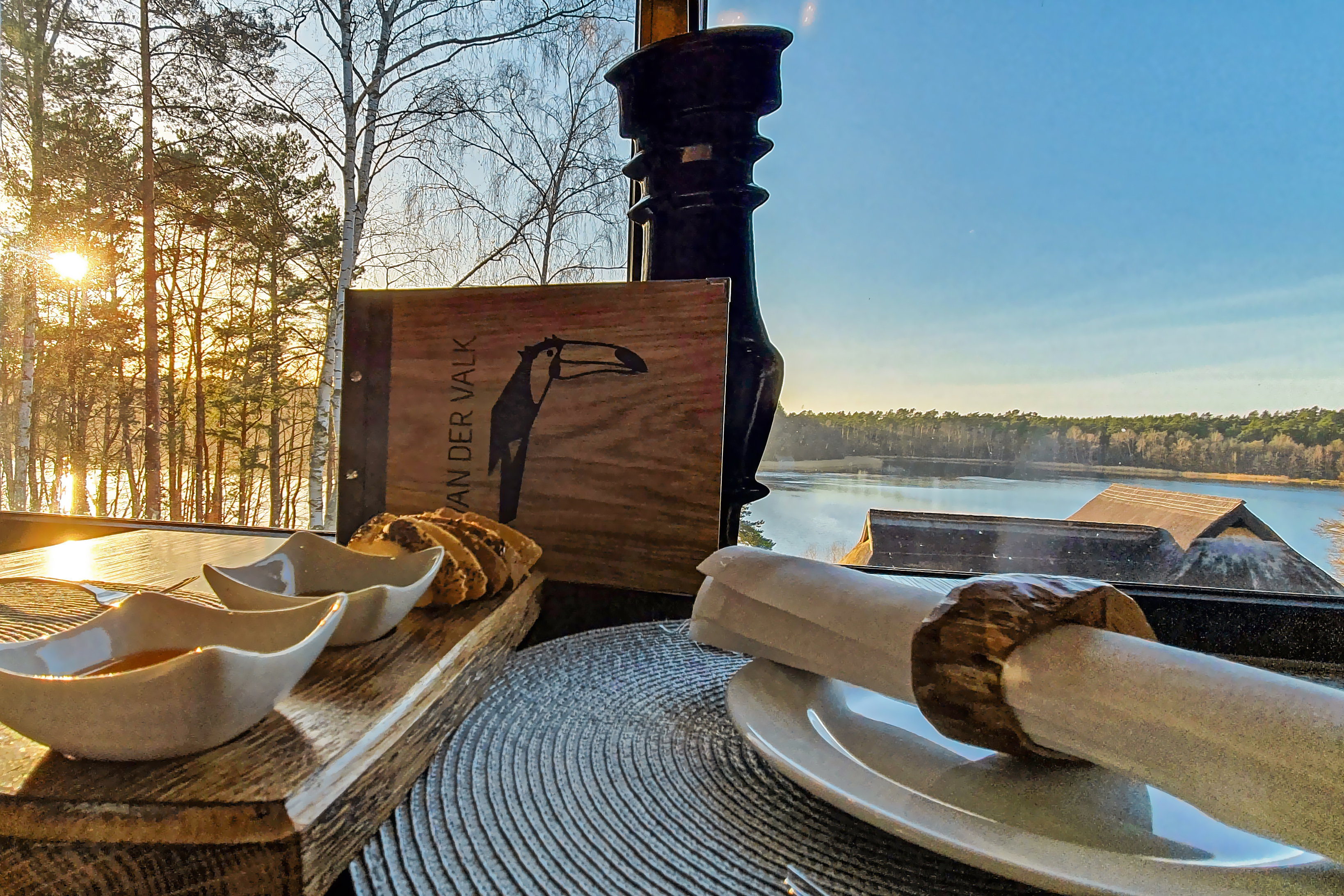 Restaurant: Restaurant THE VIEW im Haupthaus des Van der Valk Naturresort Drewitz - Restaurant THE VIEW - Van der Valk Naturresort Drewitz