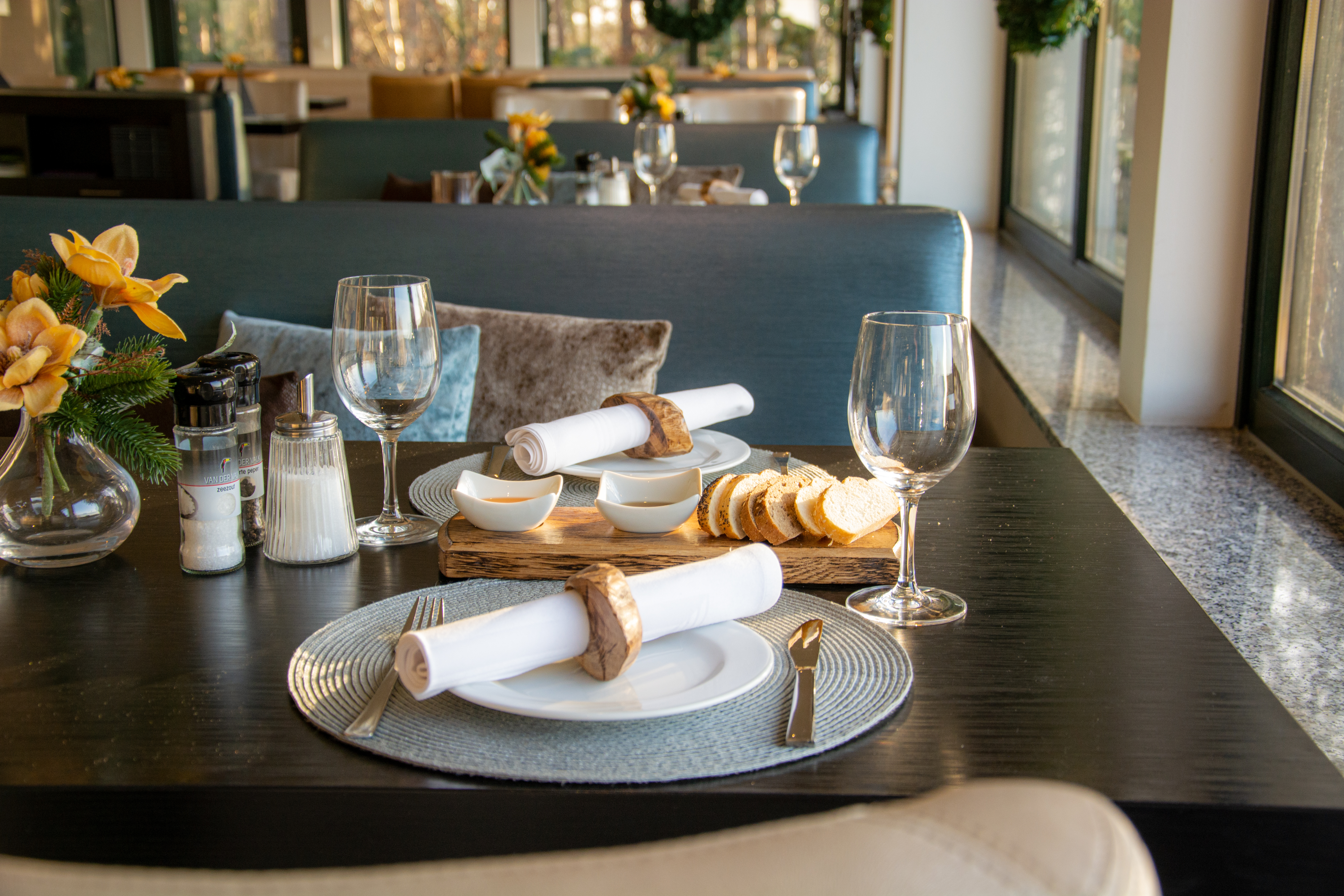 Restaurant: Restaurant THE VIEW im Haupthaus des Van der Valk Naturresort Drewitz - Restaurant THE VIEW - Van der Valk Naturresort Drewitz