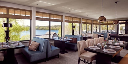 Essen-gehen - Ambiente: klassisch - Restaurant THE VIEW - Van der Valk Naturresort Drewitz - mit Blick auf den Drewitzer See - Restaurant THE VIEW - Van der Valk Naturresort Drewitz