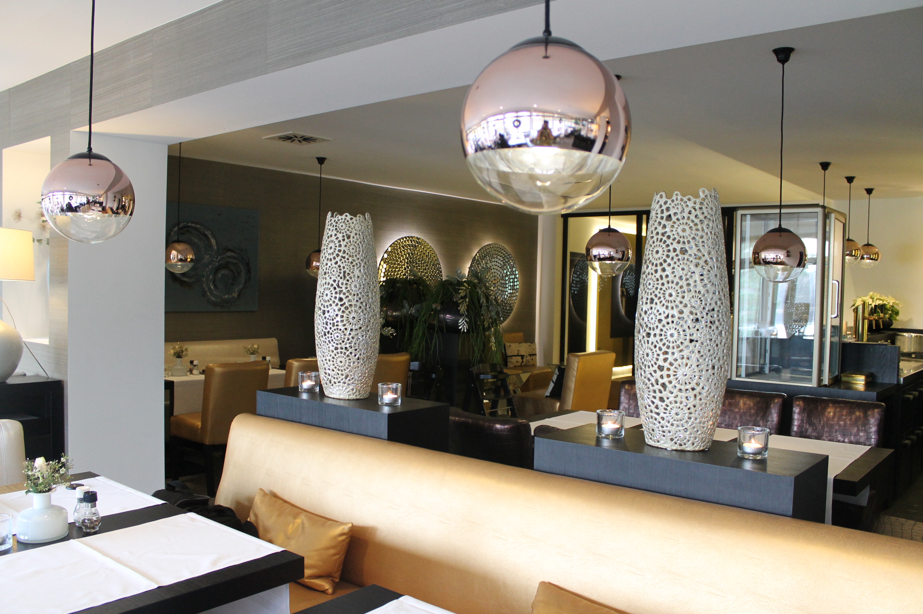 Restaurant: Restaurant THE VIEW im Haupthaus des Van der Valk Naturresort Drewitz - Restaurant THE VIEW - Van der Valk Naturresort Drewitz