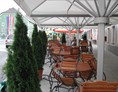 Restaurant: Der Gastgarten mit Blick über den Tamsweger Marktplatz - Ristorante Pizzeria Toscana
