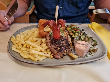 Restaurant: Grillteller - Gasthof & Appartements Longa Stub´n