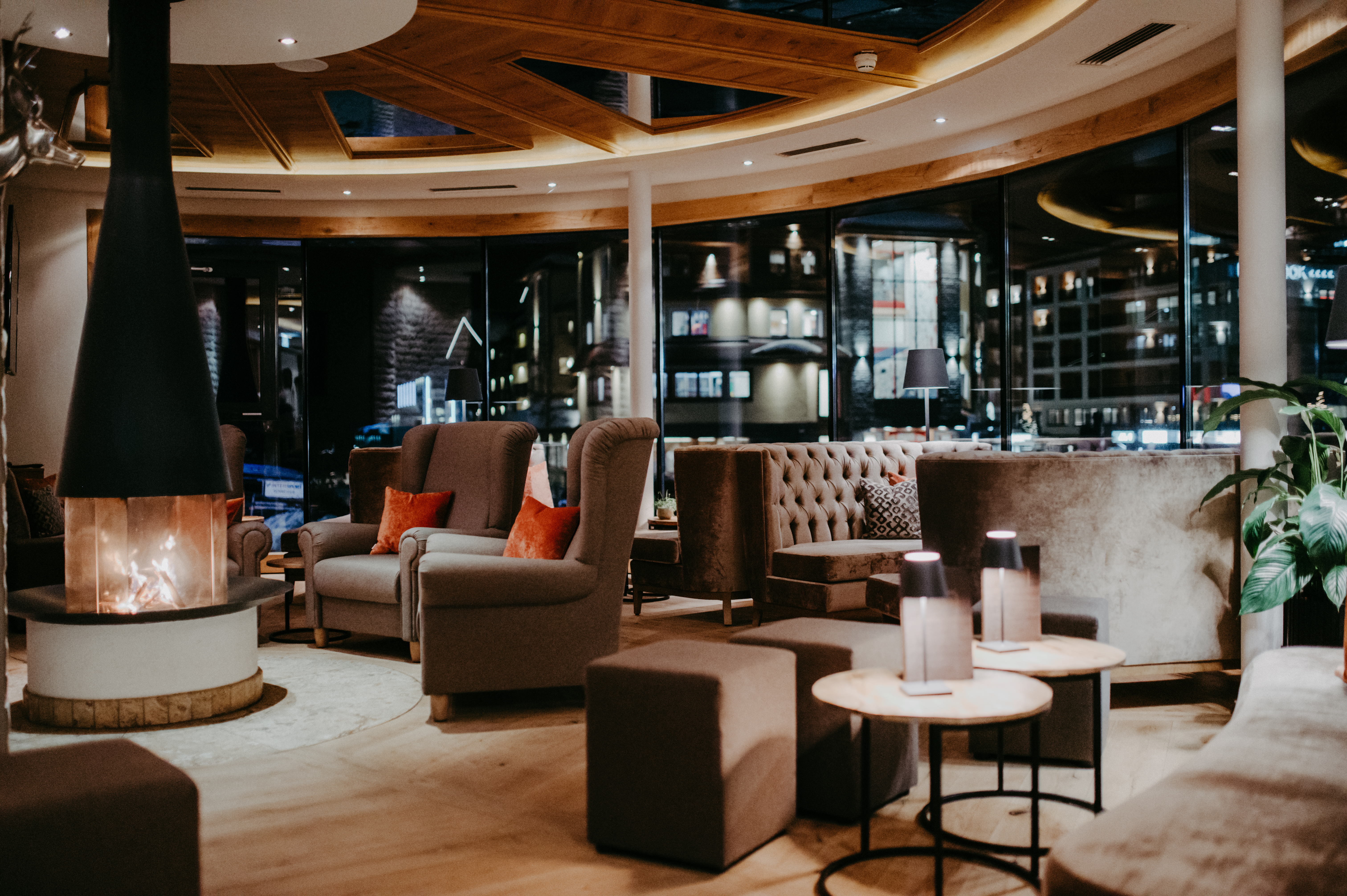 Restaurant: Kaminlounge - Hotel Salzburger Hof Zauchensee