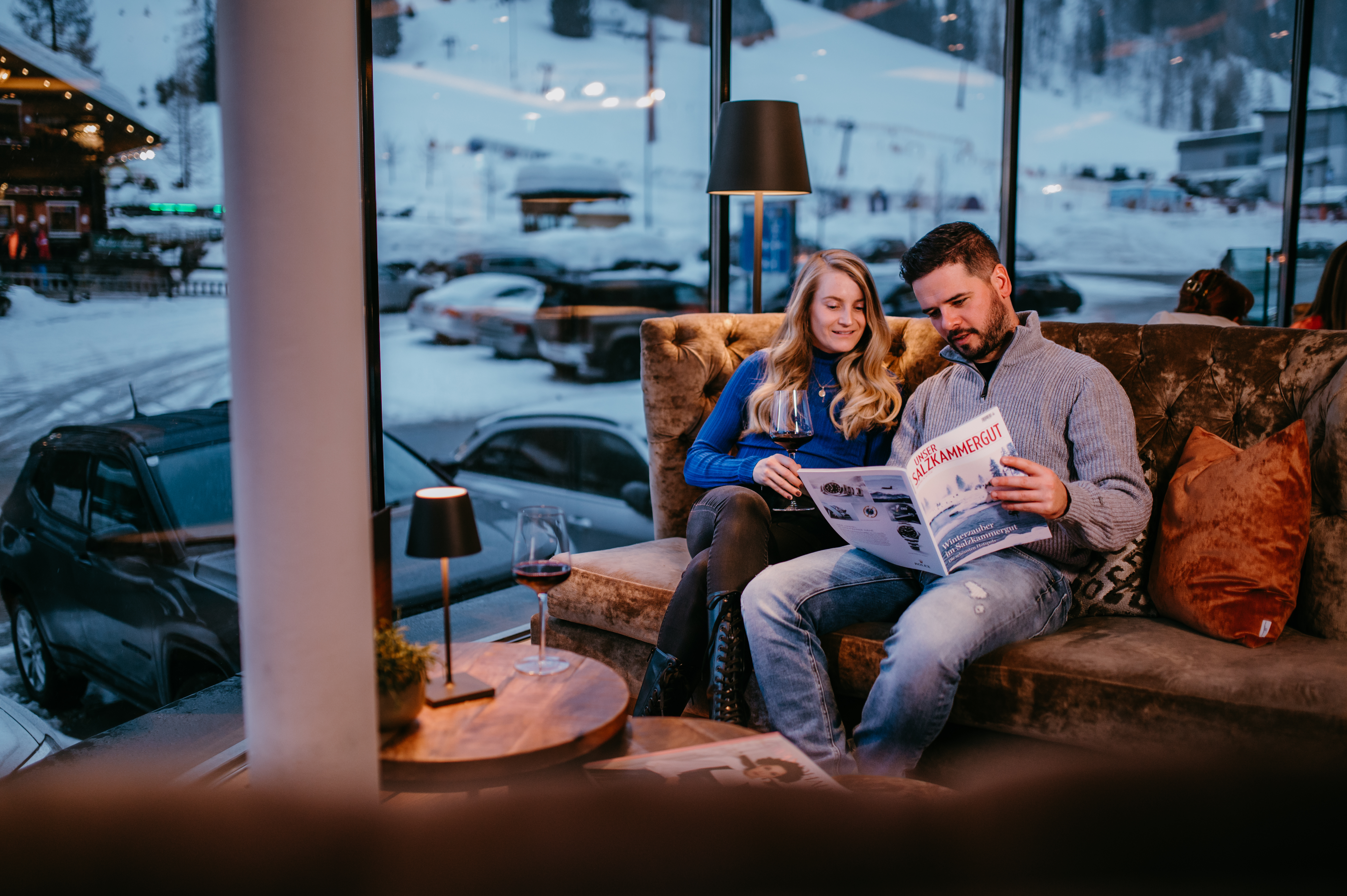 Restaurant: Kaminlounge - Hotel Salzburger Hof Zauchensee