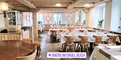 Essen-gehen - Ambiente: klassisch - eightyniners im Engel Buch