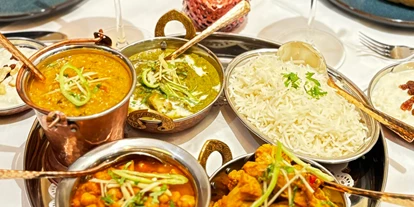 Essen-gehen - Ambiente: klassisch - Rajsthani Thali  - TAJ PALACE INDIAN RESTAURANT