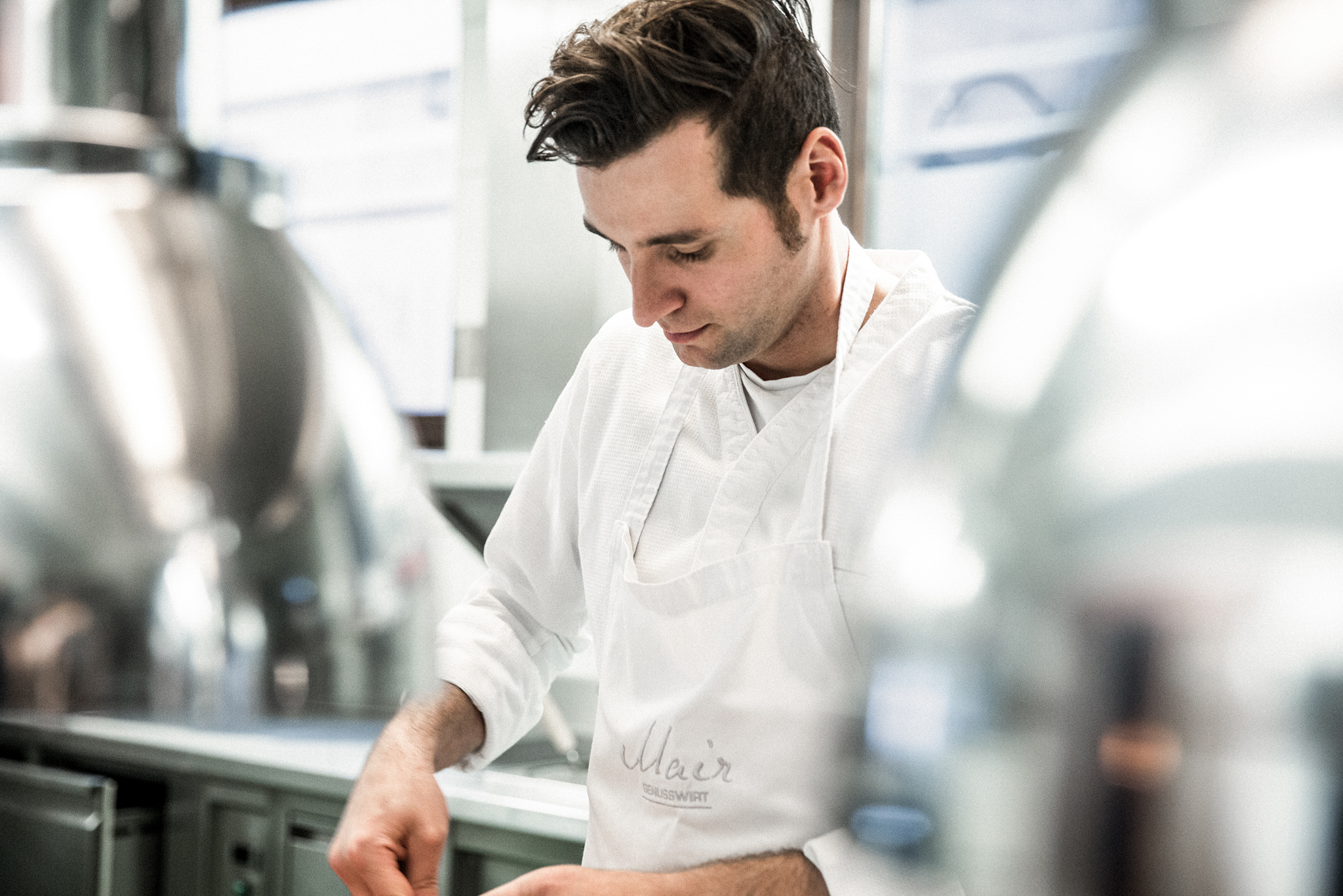 Restaurant: Robert Mair bei der Arbeit - Restaurant & Pizzeria Tiroler Buam