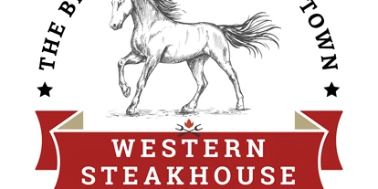 Essen-gehen - Ambiente: klassisch - Western Steakhouse White Horse Logo - Restaurant Western Steakhouse Zillertal