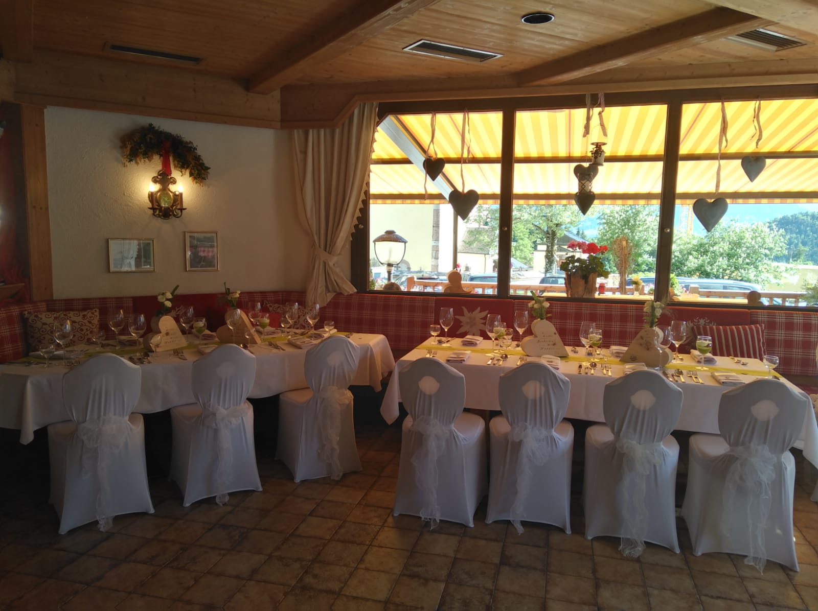 Restaurant: Kirchenwirt Maurach am Achensee mit Kinderspielplatz