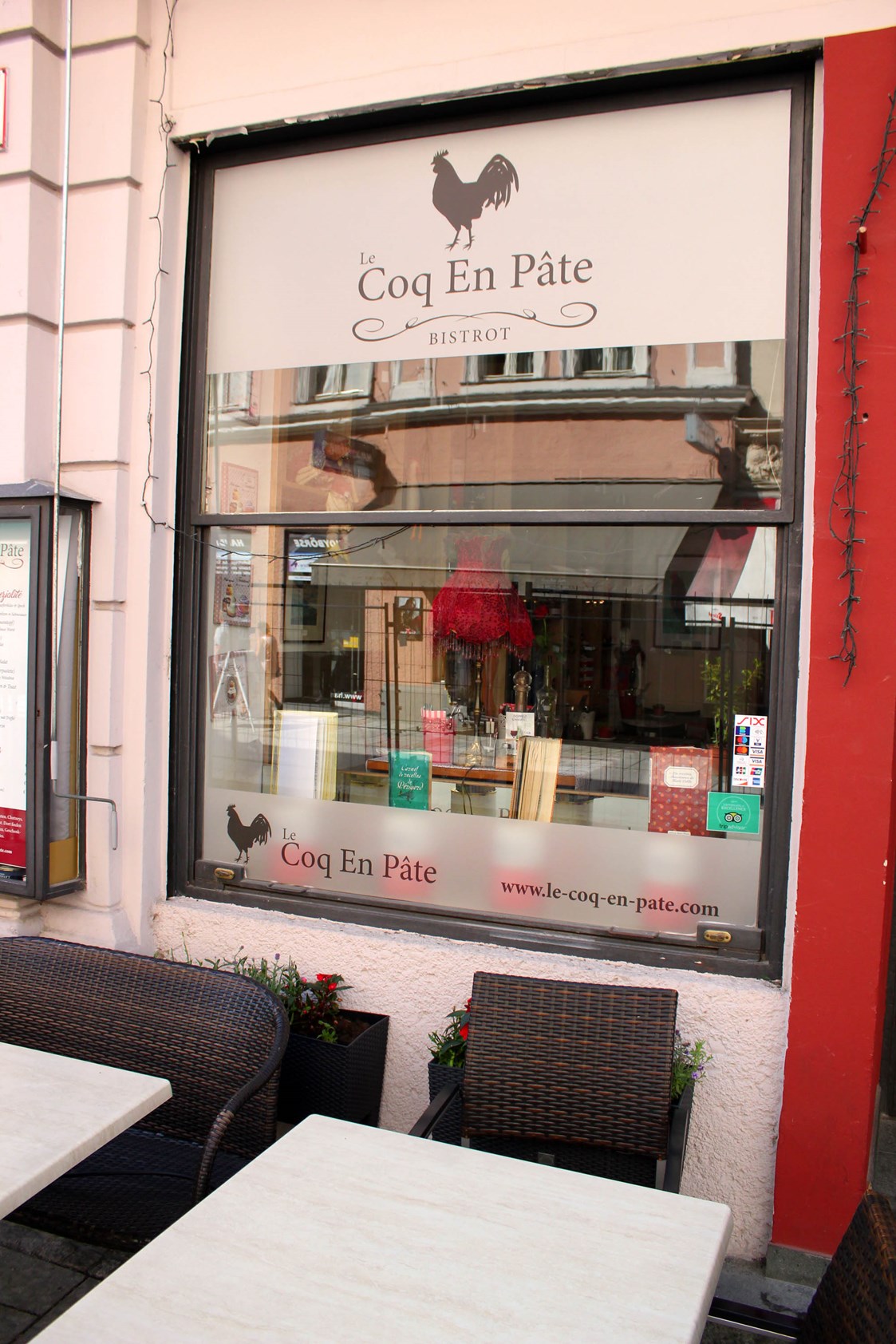 Restaurant: Le Coq en Pâte