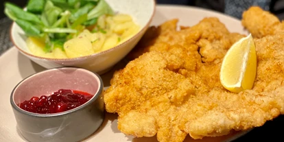 Essen-gehen - Sitzplätze im Freien - Wien Wieden - Wiener Schnitzel natürlich auch Gluten und Laktosefrei - Führich