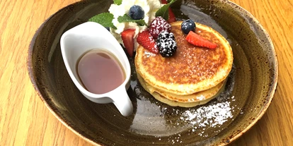 Essen-gehen - Sitzplätze im Freien - Wien Wieden - Pancakes - Zuckergoscherl am Rochusmarkt
