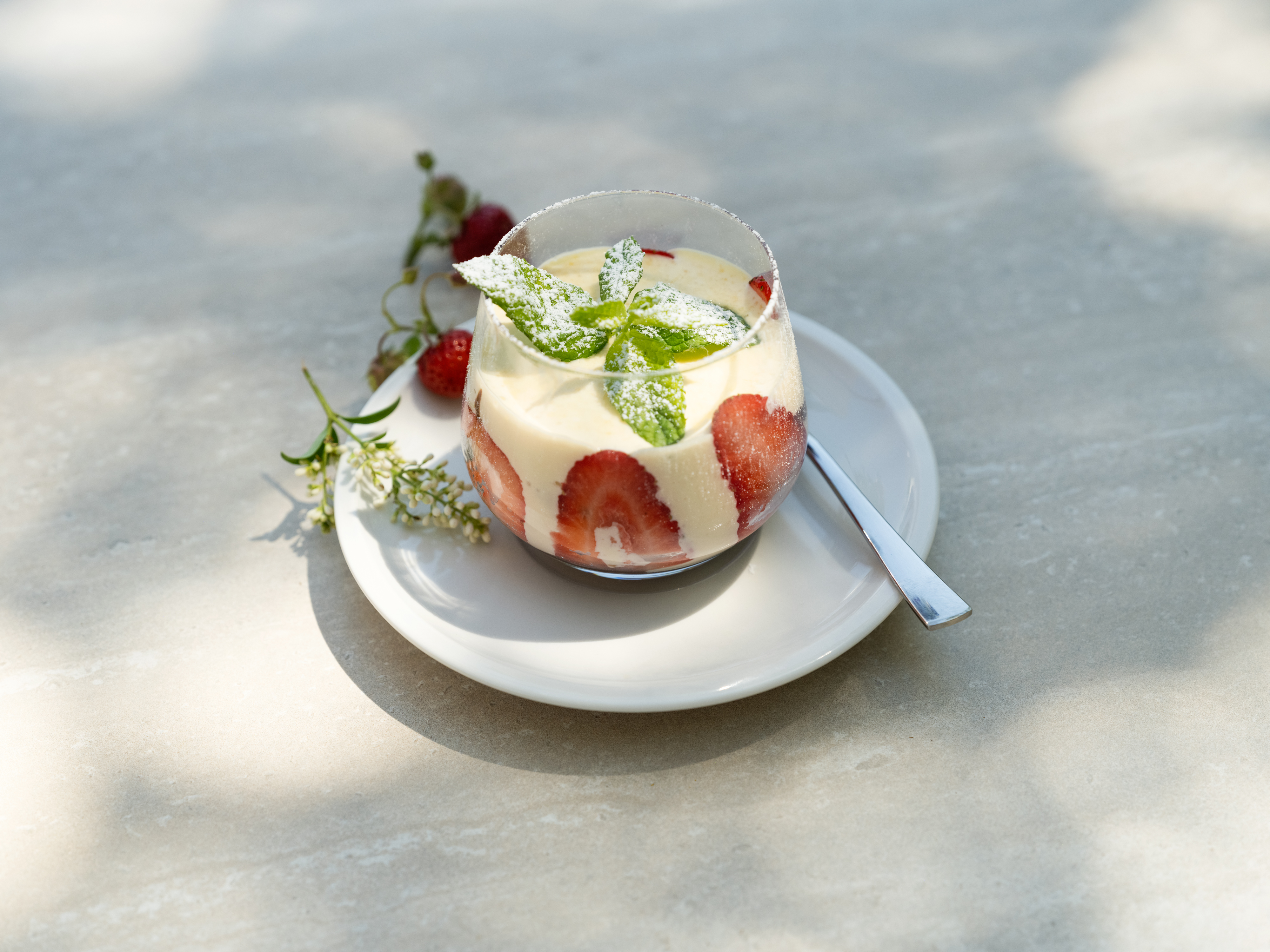 Essen-gehen - Art der Küche: österreichisch - Wien-Stadt Innere Stadt - Restaurant Bereich mit Kamin am Donau-Tiramisu - Ristorante Va Bene