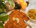 Restaurant: Putenschnitzel mit Petersilkartoffeln - Mediterrano