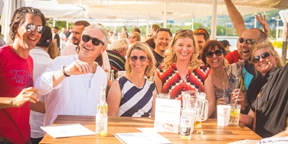 Essen-gehen - Altenberg bei Linz - Sandburg – Strand küsst Bar