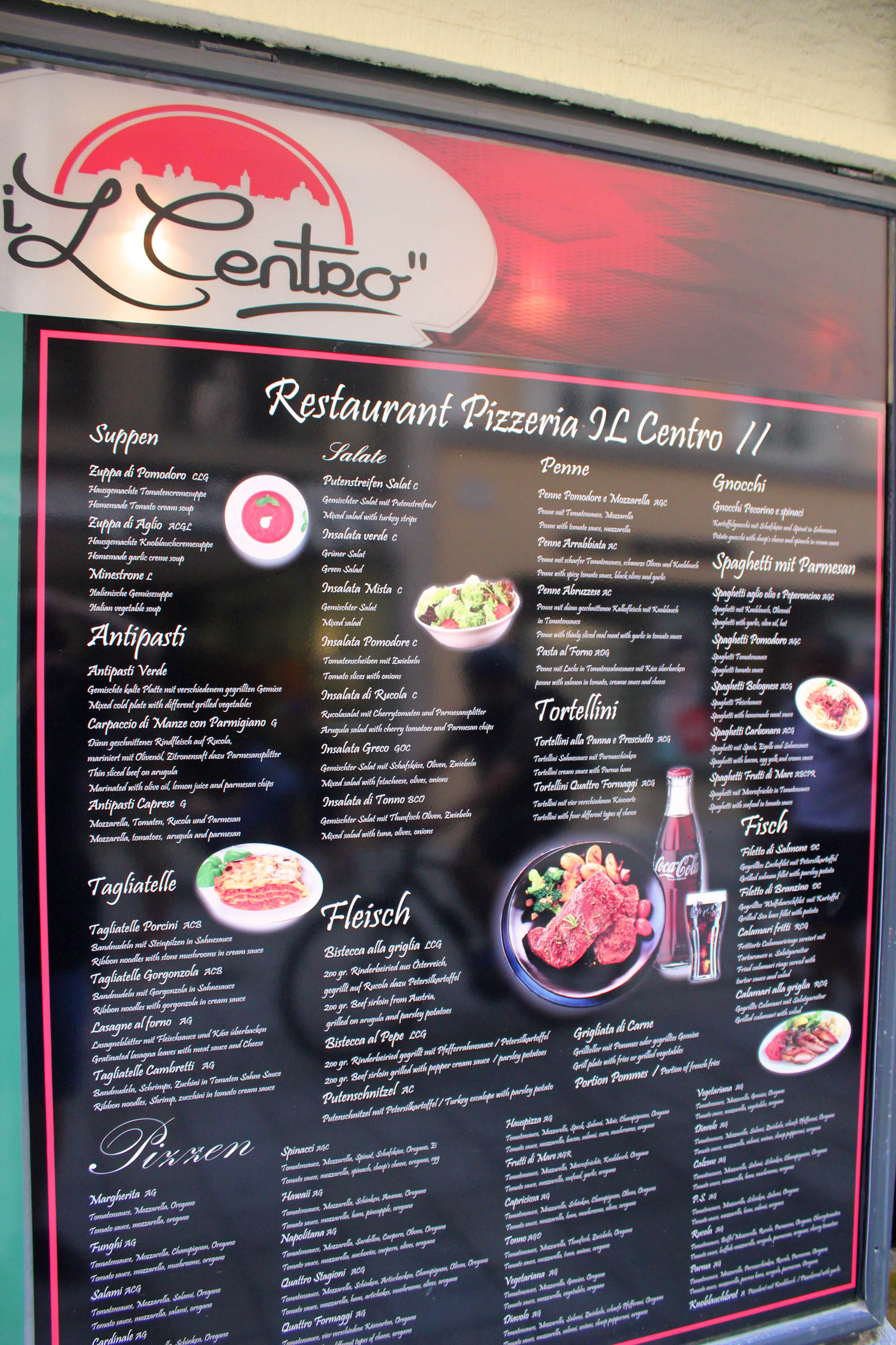 Essen-gehen - PLZ 5026 (Österreich) - Il Centro 2 Salzburg