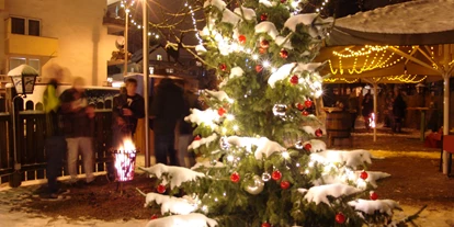 Essen-gehen - rollstuhlgerecht - Salzburg-Stadt Liefering - Weihnachtszeit im Bierheuriger Gastgarten - Bierheuriger