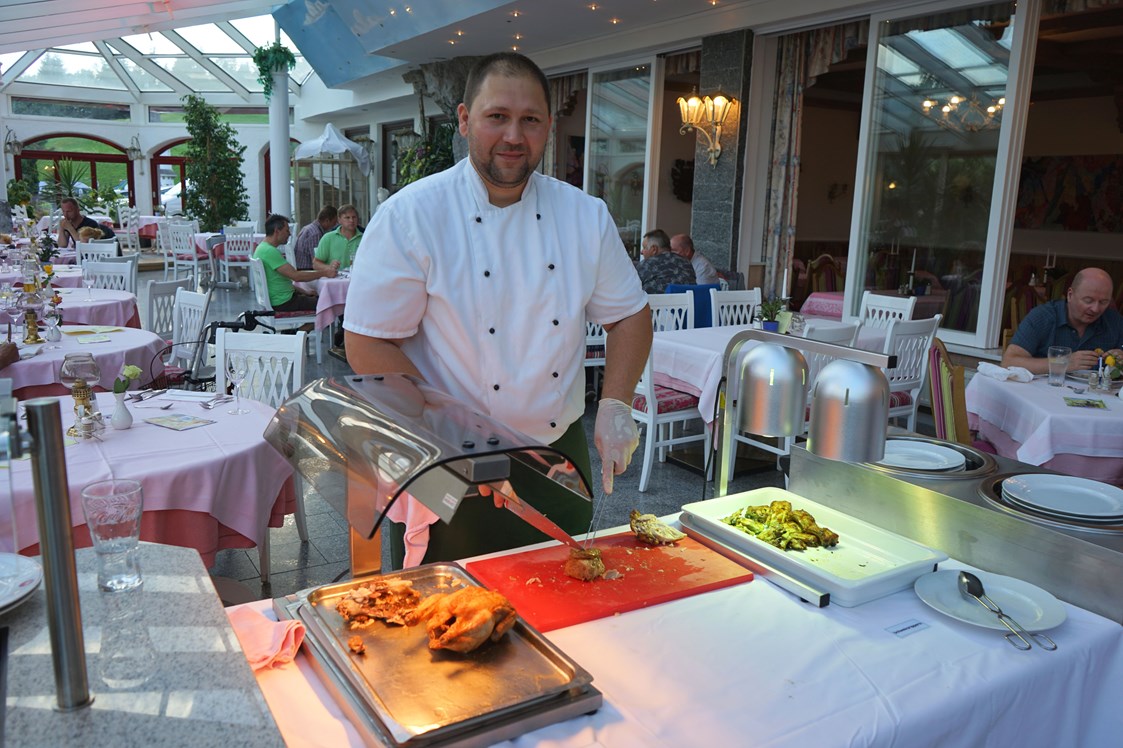Restaurant: Grillabend im Sommer - Restaurant im Hotel Glocknerhof
