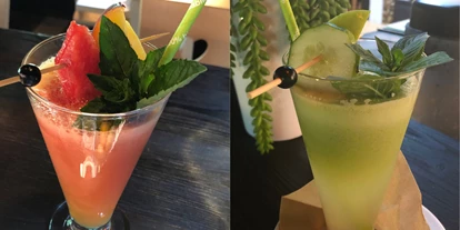 Essen-gehen - Gais (Trentino-Südtirol) - frisch gepresste Säfte - Restaurant Meggima am See
