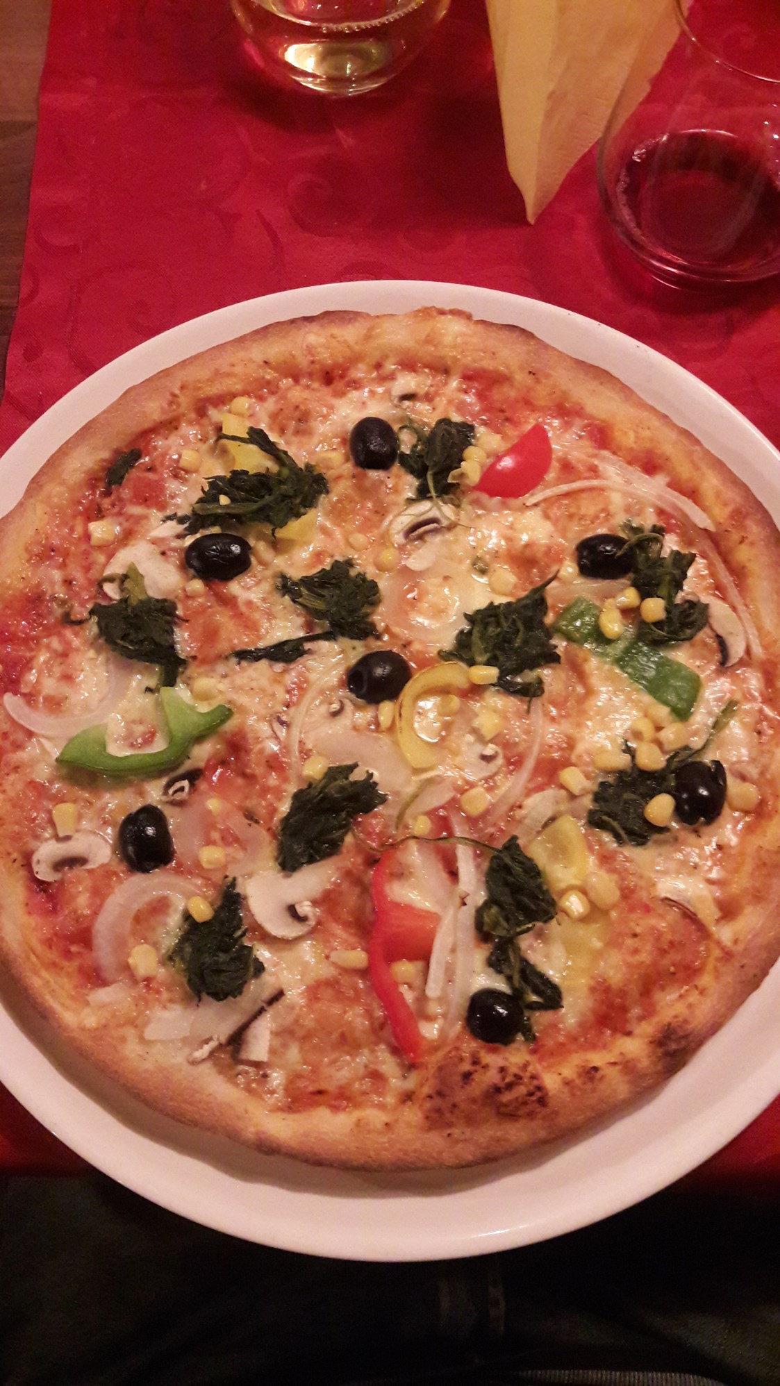 Restaurant: Pizza Vegetriana - Trattoria Domani