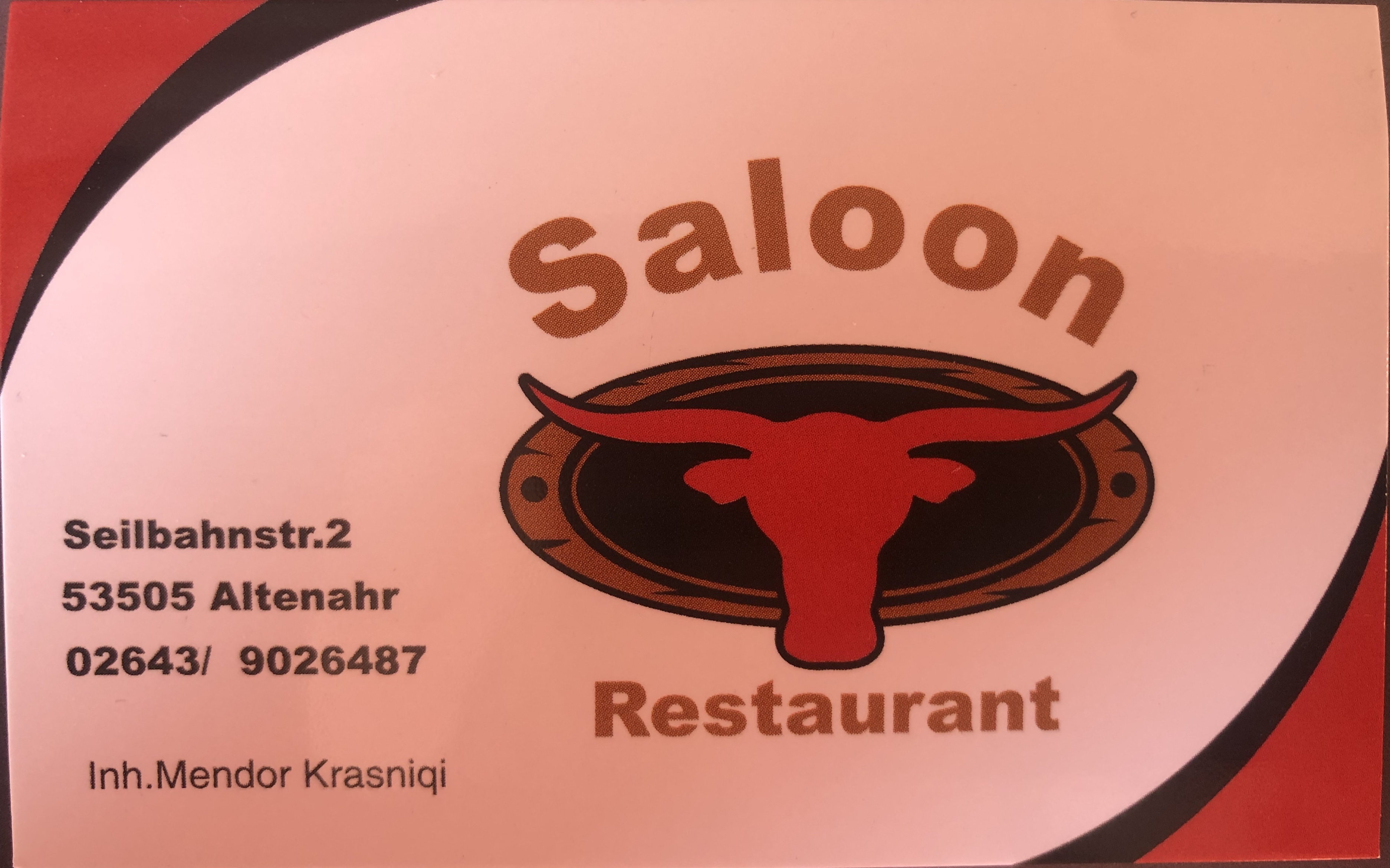 Essen-gehen - Eifel - Saloon Altenahr 