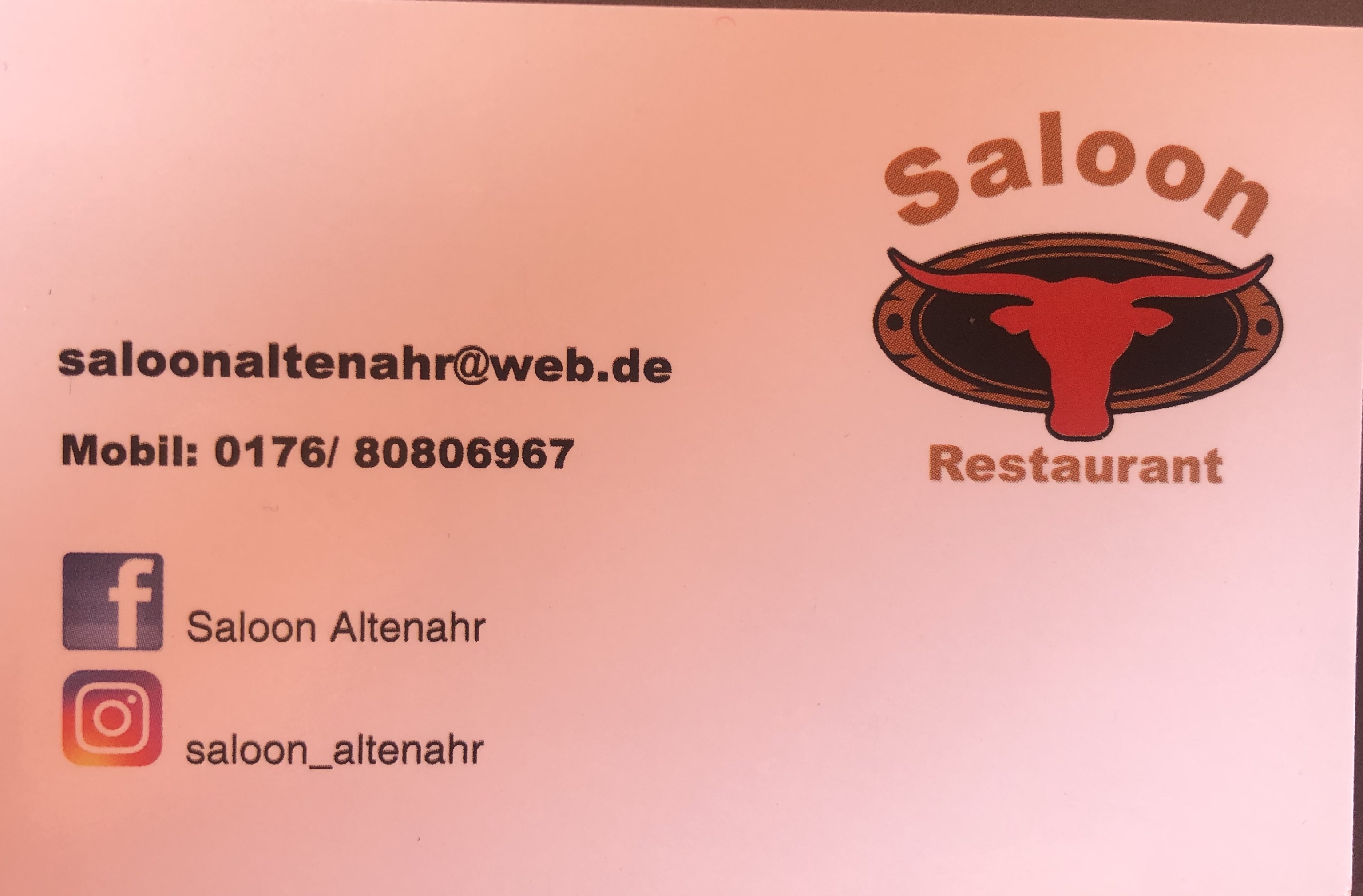 Essen-gehen - Eifel - Saloon Altenahr 