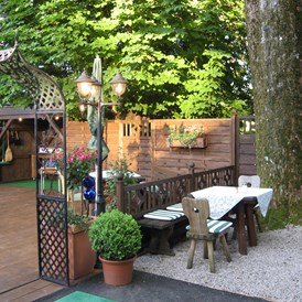 Restaurant: Terrasse - Gasthof Die Schweizer Wirtin