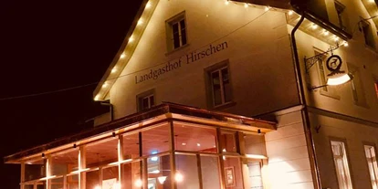 Essen-gehen - Sitzplätze im Freien - Götzis - Hirschen