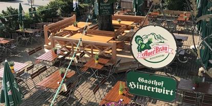 Essen-gehen - rollstuhlgerecht - Oberbayern - Gasthof Hinterwirt