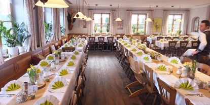 Essen-gehen - rollstuhlgerecht - Oberbayern - Feiern beim Hinterwirt - Gasthof Hinterwirt
