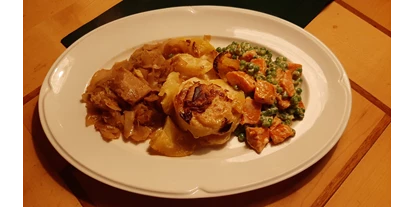 Essen-gehen - Ambiente: klassisch - Vegetarisches Gemüsedreierlei an Kartoffel-Sahnegratin
13.90 € - SophienBäck