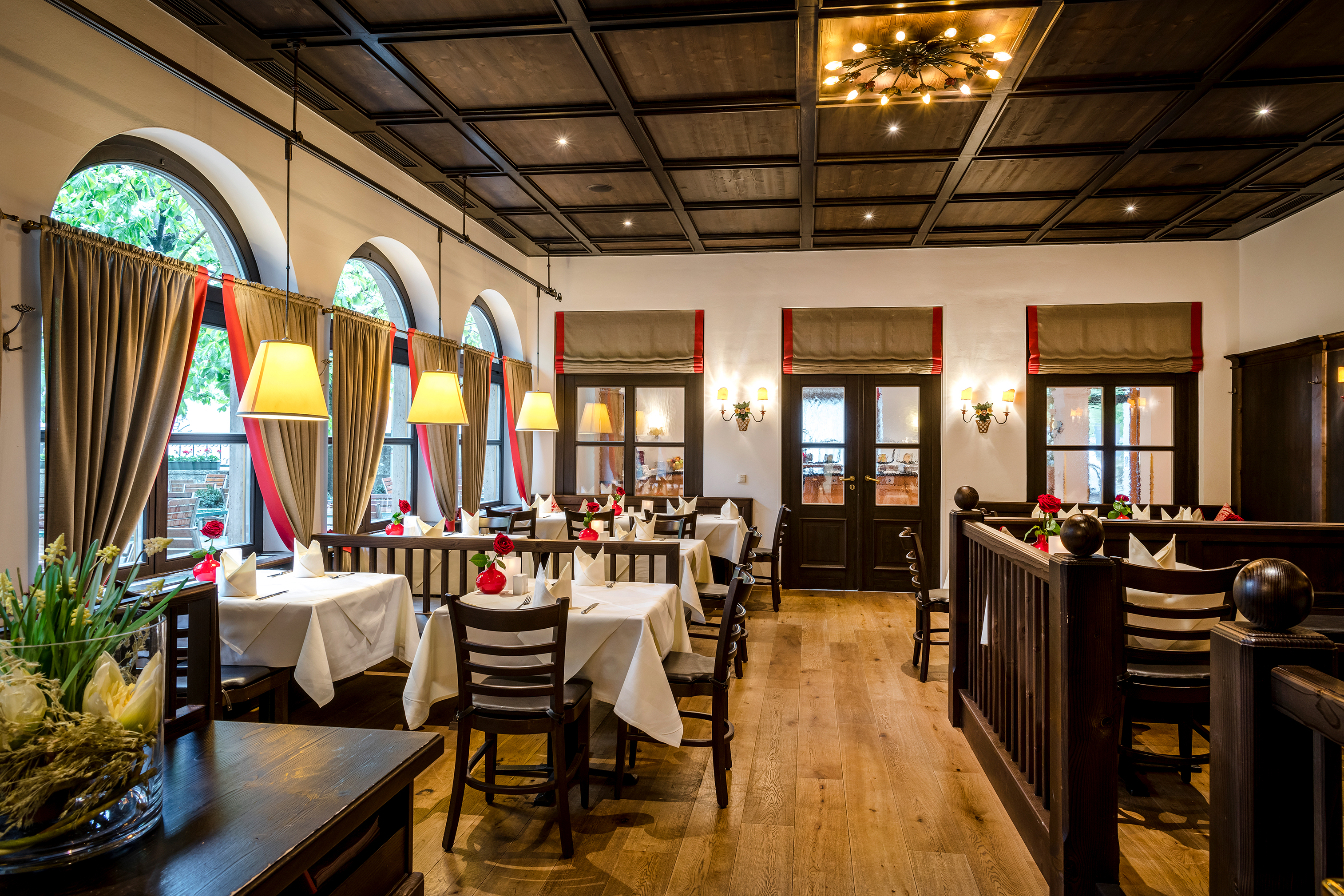 Essen-gehen - Sitzplätze im Freien - Salzburg - Bürgerstube - Braurestaurant Imlauer