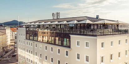 Essen-gehen - rollstuhlgerecht - Salzburg-Stadt Liefering - IMLAUER Sky Bar & Restaurant - IMLAUER Sky - Bar & Restaurant