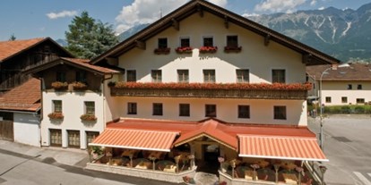 Essen-gehen - Hall in Tirol - Außenansicht unseres Restaurants - Hotel Bierwirt