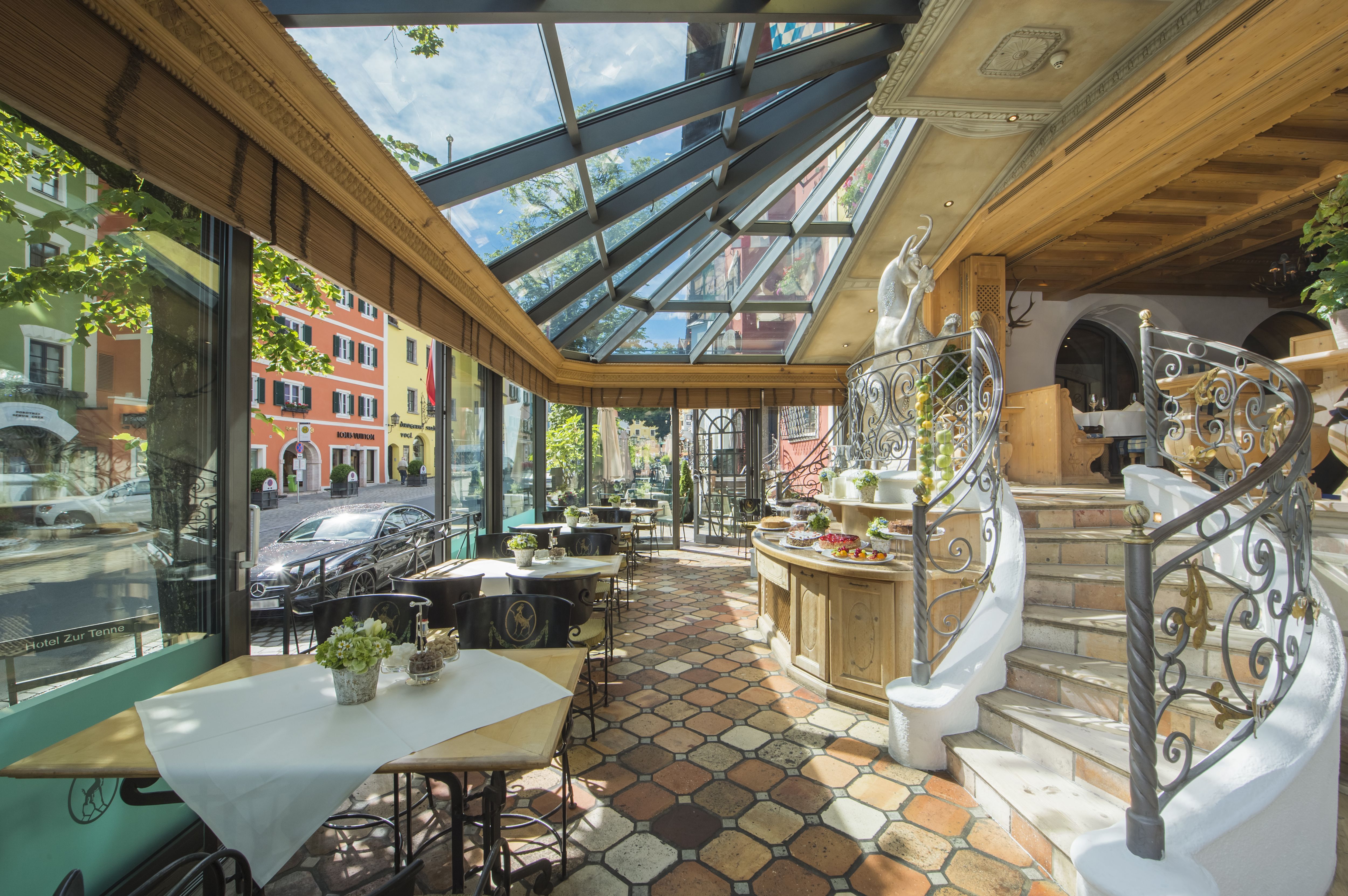 Essen-gehen - Mahlzeiten: Mittagessen - Kitzbühel - Wintergarten - Hotel Zur Tenne