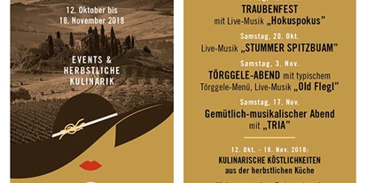Essen-gehen - Fügenberg - La Pasta Wochen Oktober / November 2018 - La Pasta Nudelbar