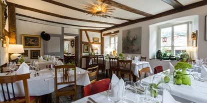 Essen-gehen - Weil am Rhein - Restaurant Innenansicht die Hildistube - Restaurant Hotel Pfaffenkeller