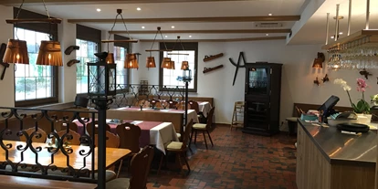 Essen-gehen - Gerichte: Delikatessen - Schwäbische Alb - Gastraum klimatisiert - Restaurant und Weinstube Anker