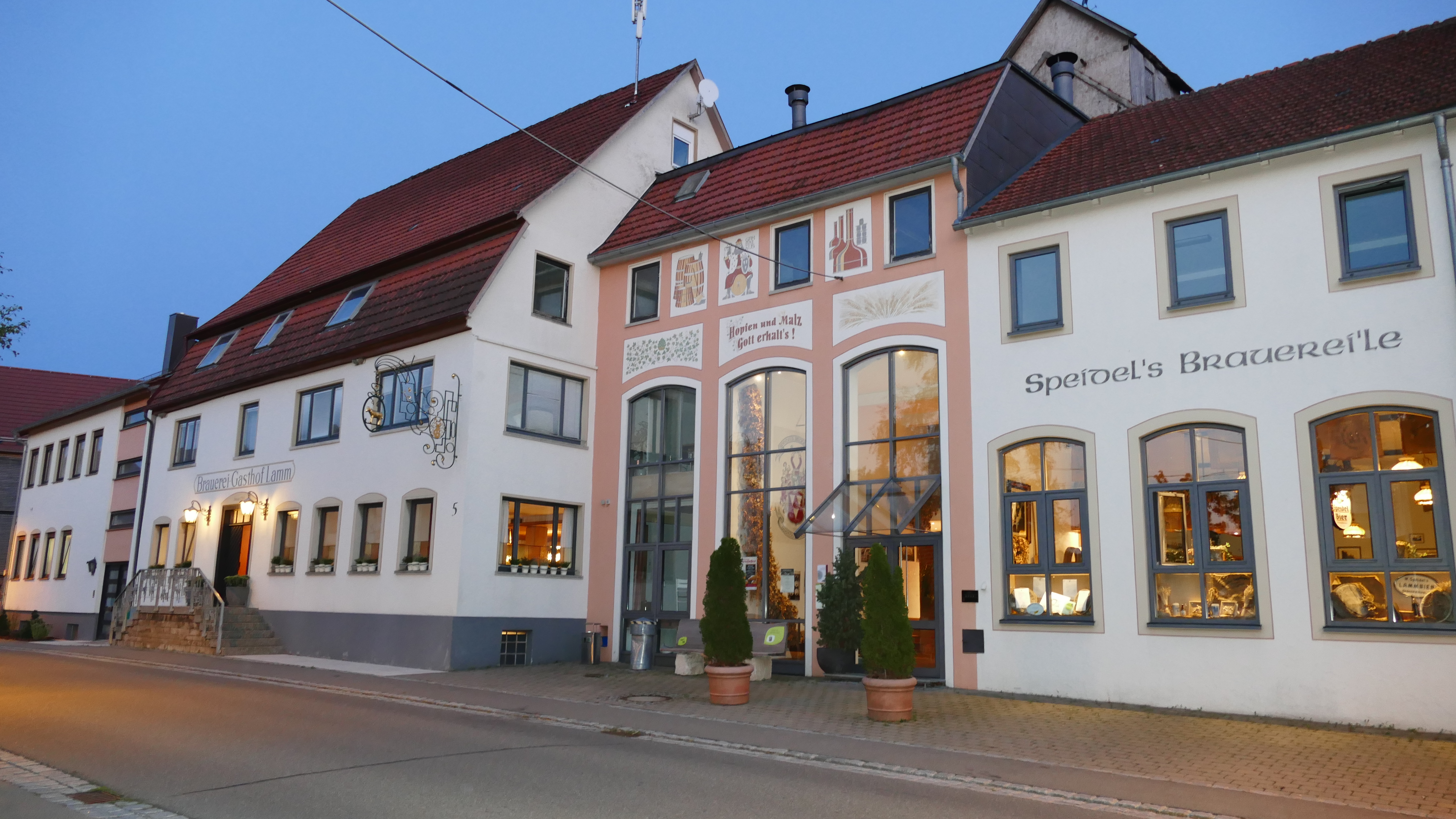 Essen-gehen - Gerichte: Fisch - Gasthof Lamm - Speidel´s Brauerei´le - Speidel´s BrauManufaktur - Gasthof Lamm