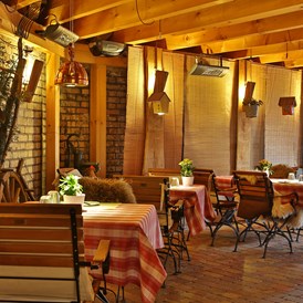 Restaurant: Unser 2. Gastraum, die Scheune - Restaurant Hasen